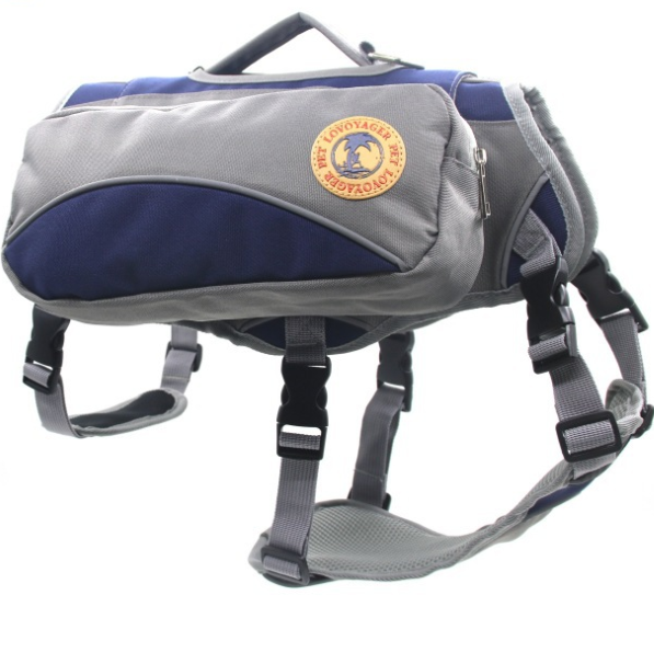 Pet Self-Backpack Portable Travel Bag with Detachable Chest