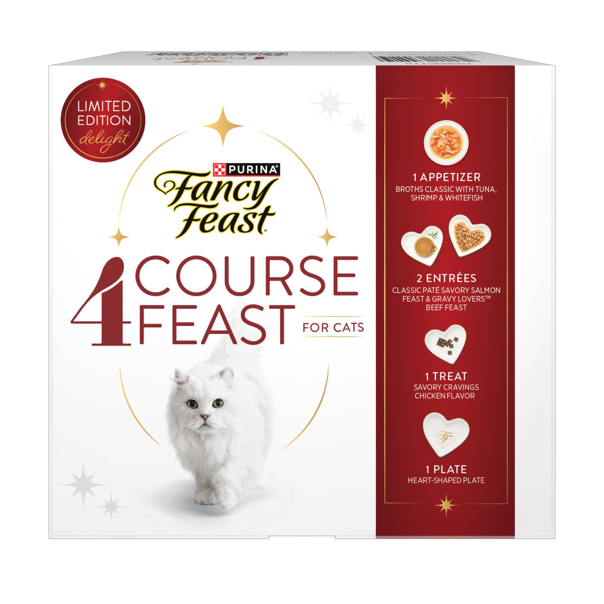 Purina Fancy Feast Feastivities Four Course Feast Wet Cat Food Variety Pack - (Pack of 1) 13.3 oz. Boxes