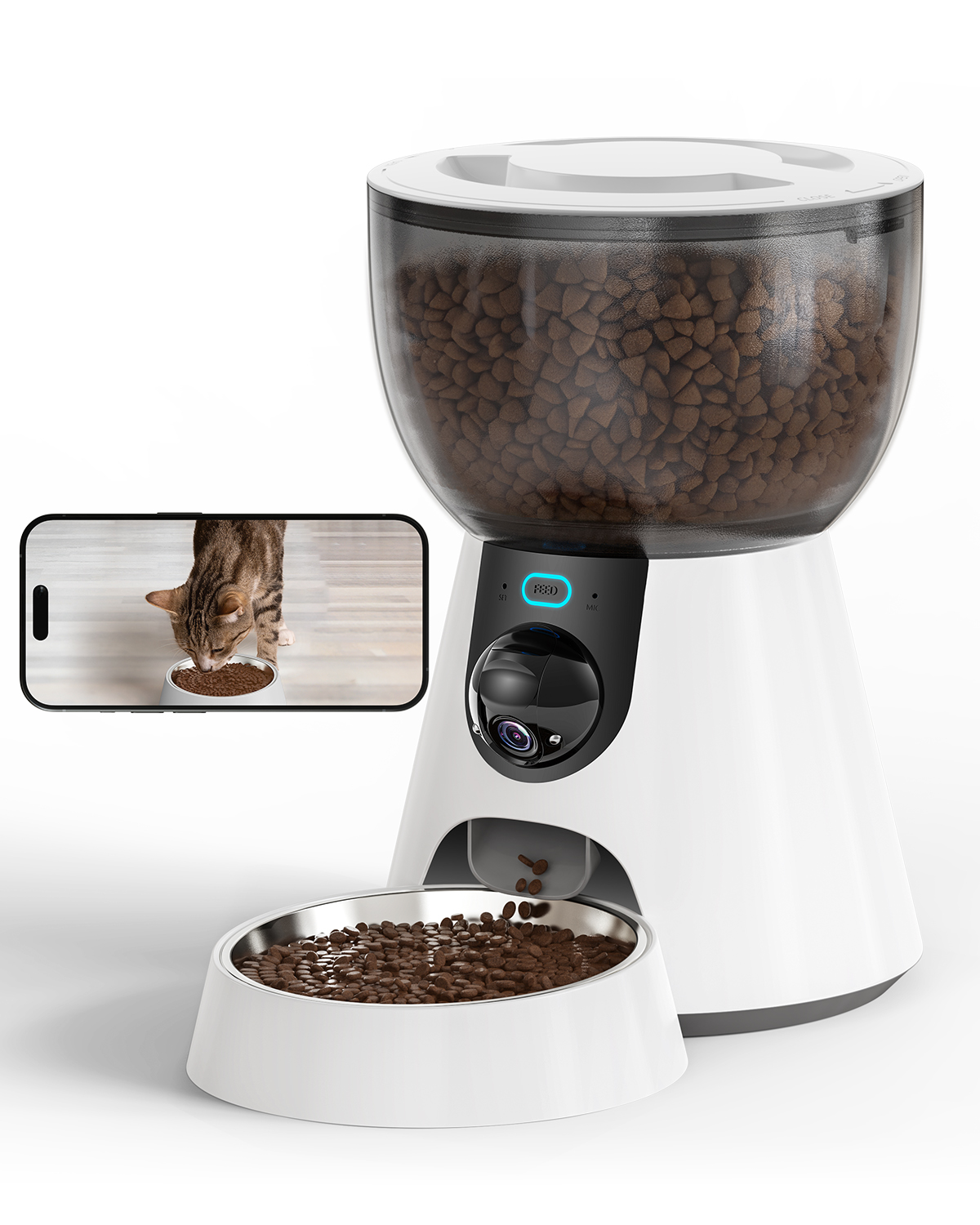 Automatic Cat Feeder With Camera