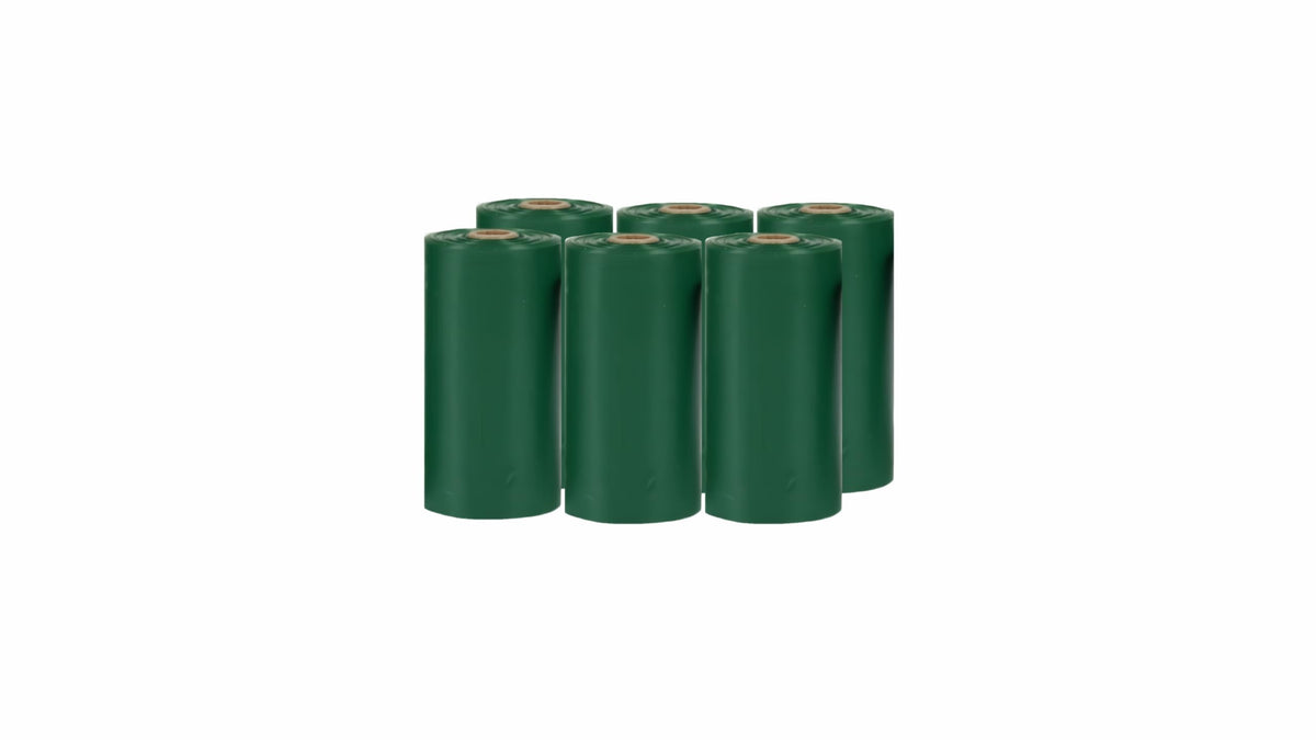 Cwyza Biodegradable Dog Waste Bags Extra Thick and Leak-Proof Poop Bags for Dogs&Cats6 Pack of 15(Green 90 Count)