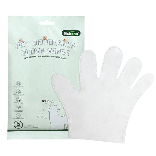 Pet Disposable Cleaning Wet Tissue Gloves