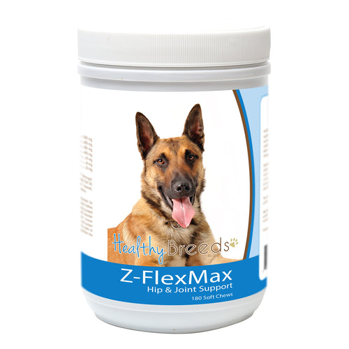 Healthy Breeds Belgian Malinois Z-Flex Max Dog Hip and Joint Support 180 Count