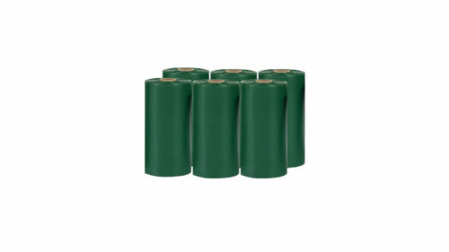 Cwyza Biodegradable Dog Waste Bags Extra Thick and Leak-Proof Poop Bags for Dogs&Cats6 Pack of 15(Green 90 Count)